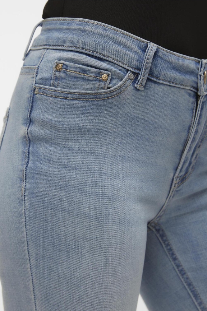 VMFLASH MR SKINNY JEANS LI3102 GA N 10300174 Light Blue Denim